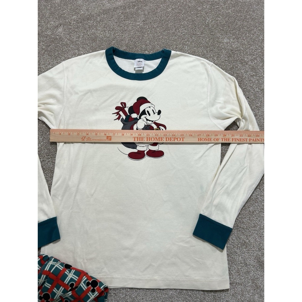 Hanna Andersson Mickey Mouse Adult Large Christmas Holiday Pajamas - read - Picture 3 of 9